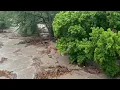 Incredible video of flood waters carrying house in Center Point, Texas