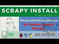 How To Fix Scrapy Installation Errors Web Scraping Jobs Scrapy Linux SQL