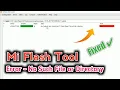 Mi flash tool Error No Such file or Directory Solution Mi Flash Tool Error Solution