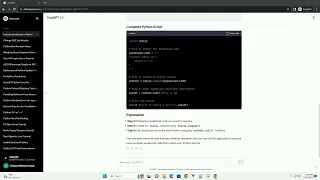Execute Javascript in python