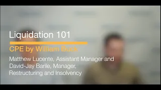 Liquidation 101