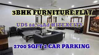  2750 sqft flat sale hitech city toyota show room rr properties property code rr1501