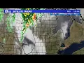 Radar loop of storms that missed West Michigan overnight