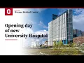 Opening day of new University Hospital Ohio State Medical Center