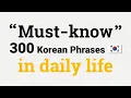 Download Lagu 300 Must-know Korean Phrases in daily life | 일상 한국어 🇰🇷