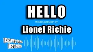 Download Lionel Richie - Hello (Karaoke Version) MP3
