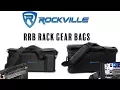 Rockville RRB30 RRB40 Space Bag-Style Rack Case with Removable Rack Shoulder Strap
