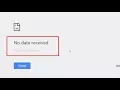 How To Fix No Data Received Err Empty Response in Chrome