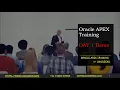 APEX Training Oracle APEX Overview Architecture Real-Time Application Development Day 1 Demo