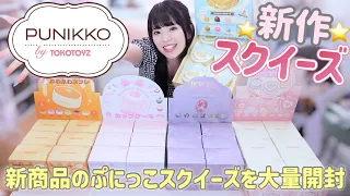 大人気スクイーズPUNIKKO by TOKOTOYZの新作スクイーズを一気に大量開封します!「ぷにっこ」