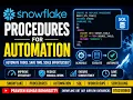 Snowflake Procedures Real Time Automation Snowflake SQL Stored Procedures