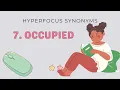 20 HYPERFOCUS SYNONYMS