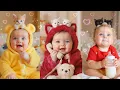 Cutest baby funniest vidoe Funny baby Papa mama