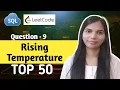 9 Rising Temperature SQL Interview Questions and Answers