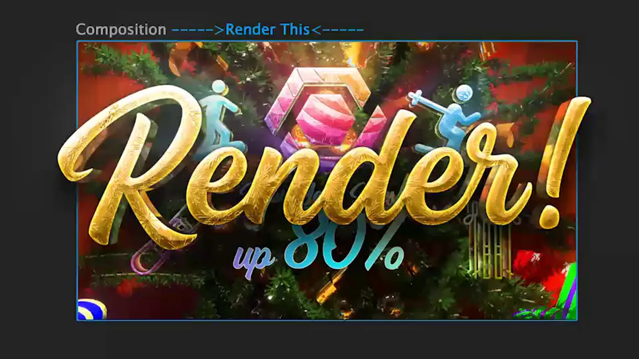 New Year Pack Logo Reveal Sale and Event Promo