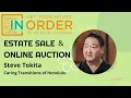 The process of conducting an Estate Sale Online Auctions