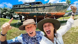 OUR NEW BOAT! (not a joke)