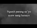 Mayonnaise - Ipagpatawad Mo [Official Lyric Video]