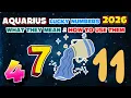 Aquarius Lucky Numbers 2026 What They Mean How to Use Them