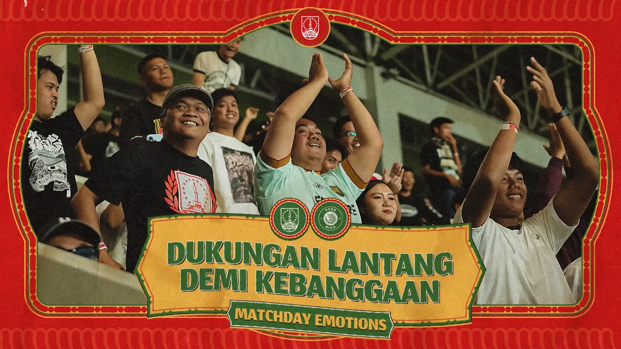 Dukungan Lantang Demi Kebanggaan 📣🔴 | Matchday Emotions | PERSIS Solo vs PSBS Biak