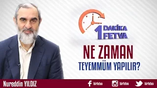 Ne Zaman Teyemmüm Yapılır?