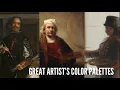 Great Artist s Color Palettes