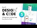 5 - Design Code a Responsive Landing Page from Start to Finish Visual Design Part 2