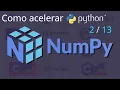 How to speed up Python - NumPy