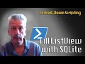 Fill ListView with SQLite table