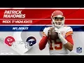 Every Play from Patrick Mahomes on His NFL Debut Chiefs vs Broncos Wk 17 Player Highlights