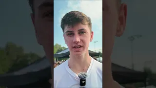 Lucas Johnson of Georgia shares tips to younger runners