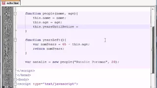 Beginner JavaScript Tutorial 27 Adding Methods to Our Objects JavaScript Tutorial