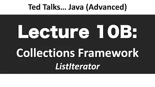 CSCI2120 - Lecture 10B Collections