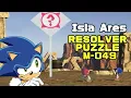 Sonic Frontiers M-049 Puzzle Ares Island Misterio de la Isla