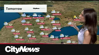 Above seasonal temperatures for May long weekend