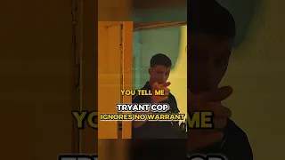 Tyrant Cop Puts Foot In Door Without Warrant And Makes Arrest