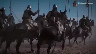 معارك إسلامية مع نشيد جميل 