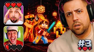 💀 LLEGAMOS AL NETHER Y PASA LO PEOR... 💀 HARDCORE CON PEREIRA Y AGUS #3