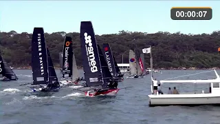 Sailing World on Water December 03.21 Edmund De Rothschild, MHYC Short Ocean, 18 Footer Spinnakers