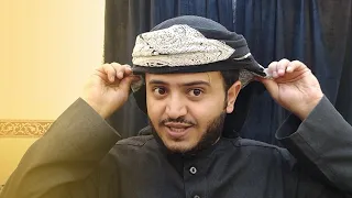 طريقة ربط الع م ة اليمنية او الشال اليمني بسهولة 