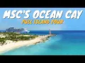 Lagu MSC Ocean Cay | Full Walkthrough Tour of MSC's Private Island | 2025 | 4K