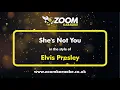 Download Lagu Elvis Presley - She's Not You - Karaoke Version from Zoom Karaoke