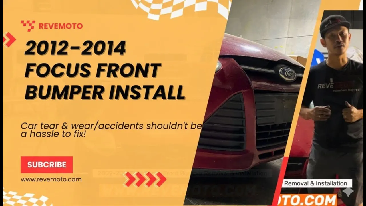 2009-2011 Ford Focus : Front Bumper Painted (Coupe/Sedan)