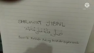 sholawat jibril 500 kali