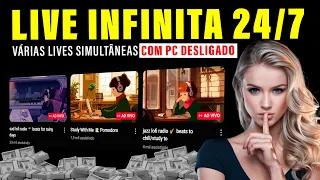 TRANSMISSÃO AO VIVO 24 HORAS POR DIA, COM O COMPUTADOR DESLIGADO PARA SEU CANAL DARK