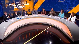 Debate sobre plebiscito de Seguridad Social en la campaña electoral