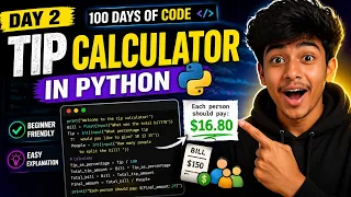 Python Project for Beginners Tip Calculator Explained