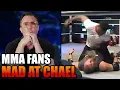 Download Lagu MMA Fans Turn on Chael for Raja Jackson Reaction Video…