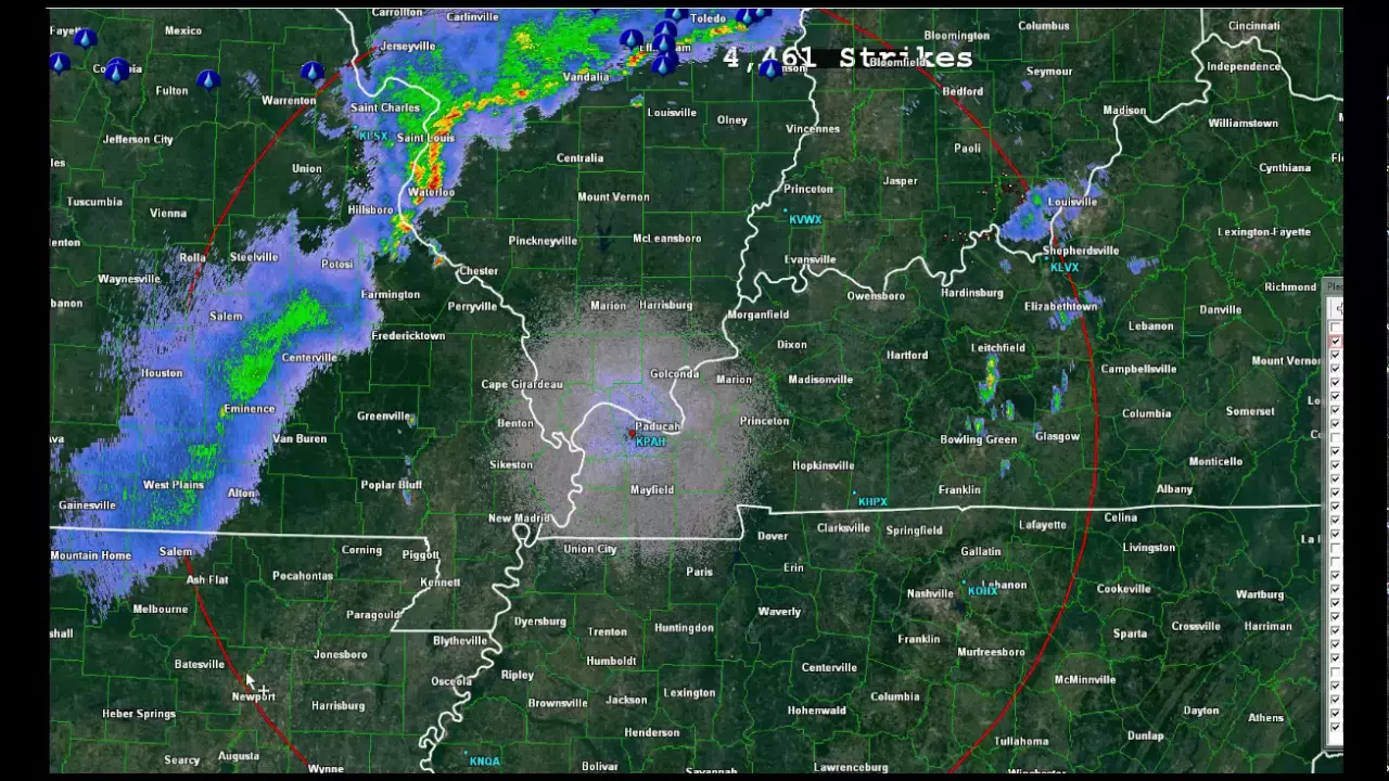 July 3, 2016:  Severe weather update