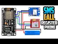 NodeMCU SIM800L GPS Tracker with Register Phone Number ESP8266 Call based GPS Tracker